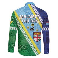 Love Malampa Fiji Day Family Matching Off The Shoulder Long Sleeve Dress and Hawaiian Shirt Together We Grow