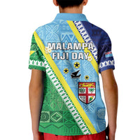 Love Malampa Fiji Day Kid Polo Shirt Together We Grow
