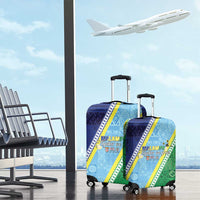 Love Malampa Fiji Day Luggage Cover Together We Grow LT05 - Polynesian Pride