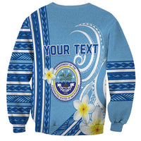 Personalised Federated States of Micronesia Sweatshirt Happy 38th Independence Anniversary