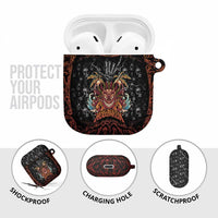 Aloha Halloween AirPods Case Horror Tiki Heavy Metal Style - Polynesian Pride