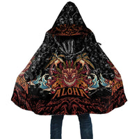 Aloha Halloween Cloak Horror Tiki Heavy Metal Style - Polynesian Pride