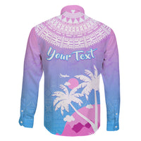 Personalised Fiji Your Paradise Festival Family Matching Short Sleeve Bodycon Dress and Hawaiian Shirt With Fijian Masi Tapa Pattern LT05 - Polynesian Pride