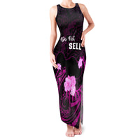 Hawaii Strong Maui Family Matching Tank Maxi Dress and Hawaiian Shirt Lahaina Is Not For Sale LT05 Mom's Dress Pink - Polynesian Pride