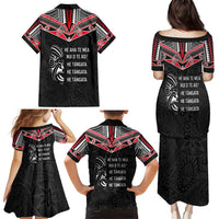 Aotearoa Toitu Te Tiriti Family Matching Puletasi and Hawaiian Shirt New Zealand Honour The Treaty