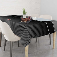 New Zealand Cricket Tablecloth Black Cap Unbeatable