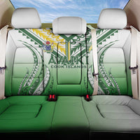Cook Islands Avaiki Rugby Back Car Seat Cover Go Champions LT05 One Size Green - Polynesian Pride