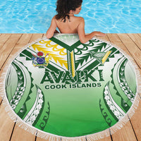Cook Islands Avaiki Rugby Beach Blanket Go Champions LT05 - Polynesian Pride