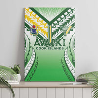 Cook Islands Avaiki Rugby Canvas Wall Art Go Champions LT05 - Polynesian Pride