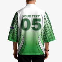 Custom Cook Islands Avaiki Rugby Kimono Go Champions LT05 - Polynesian Pride
