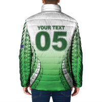 Custom Cook Islands Avaiki Rugby Padded Jacket Go Champions LT05 - Polynesian Pride