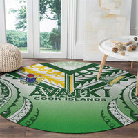 Cook Islands Avaiki Rugby Round Carpet Go Champions LT05 - Polynesian Pride