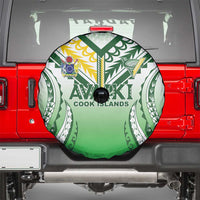 Cook Islands Avaiki Rugby Spare Tire Cover Go Champions LT05 - Polynesian Pride