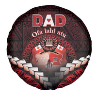 Tonga Happy Father's Day Spare Tire Cover Ofa Lahi Atu Dad Polynesian Tribal LT05 - Polynesian Pride
