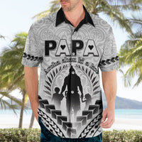 Personalised New Zealand Happy Father's Day Hawaiian Shirt Aroha Ahau Ki A Koe Papa Polynesian Tribal LT05 - Polynesian Pride