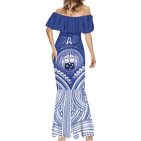 Personalised Samoa Happy Father's Day Mermaid Dress Ou Te Alofa Ia Te Oe Tama Dad Polynesian Tribal LT05 - Polynesian Pride