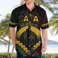 Personalised Vanuatu Happy Father's Day Hawaiian Shirt Mi Lavem Yu Papa Polynesian Tribal LT05 - Polynesian Pride