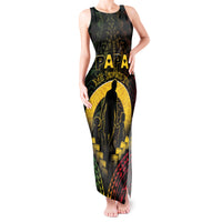Personalised Vanuatu Happy Father's Day Tank Maxi Dress Mi Lavem Yu Papa Polynesian Tribal LT05 Women Reggae - Polynesian Pride