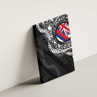 Hawaii Flag Day Canvas Wall Art Hawaiian Maile Lei