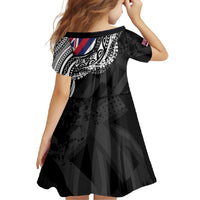 Hawaii Flag Day Family Matching Long Sleeve Bodycon Dress and Hawaiian Shirt Hawaiian Maile Lei