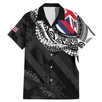 Hawaii Flag Day Family Matching Mermaid Dress and Hawaiian Shirt Hawaiian Maile Lei