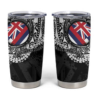 Hawaii Flag Day Tumbler Cup Hawaiian Maile Lei