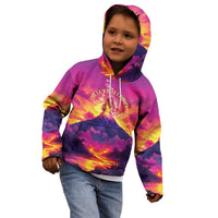 Hawaii Kilauea Volcano Kid Hoodie There Is Pele Goddess Of The Volcano LT05 - Polynesian Pride
