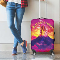 Hawaii Kilauea Volcano Luggage Cover There Is Pele Goddess Of The Volcano LT05 - Polynesian Pride