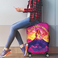 Hawaii Kilauea Volcano Luggage Cover There Is Pele Goddess Of The Volcano LT05 - Polynesian Pride