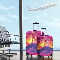 Hawaii Kilauea Volcano Luggage Cover There Is Pele Goddess Of The Volcano LT05 - Polynesian Pride