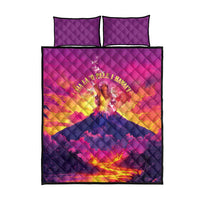 Hawaii Kilauea Volcano Quilt Bed Set There Is Pele Goddess Of The Volcano LT05 - Polynesian Pride