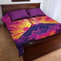 Hawaii Kilauea Volcano Quilt Bed Set There Is Pele Goddess Of The Volcano LT05 - Polynesian Pride