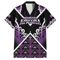 Personalised Aotearoa Moriori Family Matching Short Sleeve Bodycon Dress and Hawaiian Shirt Maori Pattern New Zealand - Polynesian Pride