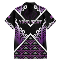 Personalised Aotearoa Moriori Hawaiian Shirt Maori Pattern New Zealand - Polynesian Pride