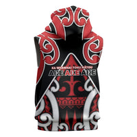 New Zealand Maori Language Week Sleeveless Zip Hoodie Mo Ake Tonu Te Reo