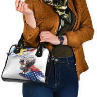 Filipino American History Month Shoulder Handbag Bald Eagle Tarsier Together