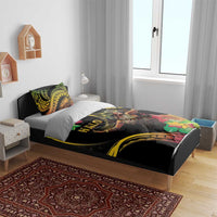 Halo Vanuatu Bedding Set Beautiful Woman Dancing LT05 - Polynesian Pride
