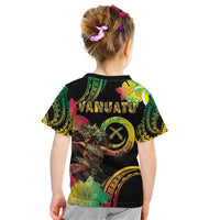 Halo Vanuatu Kid T Shirt Beautiful Woman Dancing LT05 - Polynesian Pride