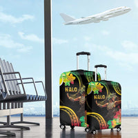 Halo Vanuatu Luggage Cover Beautiful Woman Dancing LT05 - Polynesian Pride