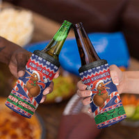 New Zealand Christmas 4 in 1 Can Cooler Tumbler Kiwi-sh You A Merry Christmas - Polynesian Pride