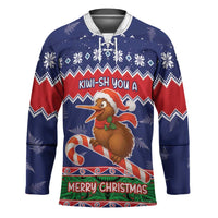 New Zealand Christmas Hockey Jersey Kiwi-sh You A Merry Christmas - Polynesian Pride