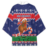 New Zealand Christmas Kimono Kiwi-sh You A Merry Christmas - Polynesian Pride