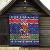 New Zealand Christmas Quilt Kiwi-sh You A Merry Christmas - Polynesian Pride