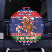 New Zealand Christmas Spare Tire Cover Kiwi-sh You A Merry Christmas - Polynesian Pride