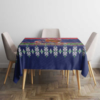 New Zealand Christmas Tablecloth Kiwi-sh You A Merry Christmas - Polynesian Pride