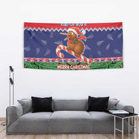 New Zealand Christmas Tapestry Kiwi-sh You A Merry Christmas - Polynesian Pride