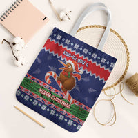 New Zealand Christmas Tote Bag Kiwi-sh You A Merry Christmas - Polynesian Pride