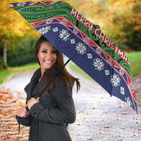 New Zealand Christmas Umbrella Kiwi-sh You A Merry Christmas LT05 - Polynesian Pride