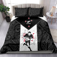 New Zealand Player Rugby Bedding Set World Cup 2023 Maori Pattern LT05 - Polynesian Pride