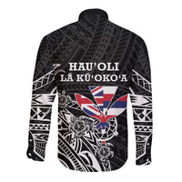 Hawaii November 28th Is My Independence Day Long Sleeve Button Shirt